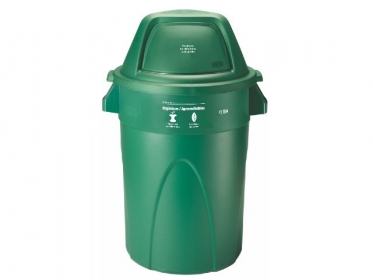 Contenedor Elite 121 Litros Verde Residuos Orgnicos y Aprovechables Estra 4-1042539