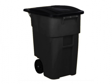 Contenedor Brute con Ruedas 189 litros Negro Rubbermaid 2156574