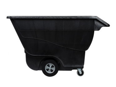 Practiwagon Volcador 800 Litros 1 Yarda Sin Tapa Rubbermaid FG9T1500BLA Negro