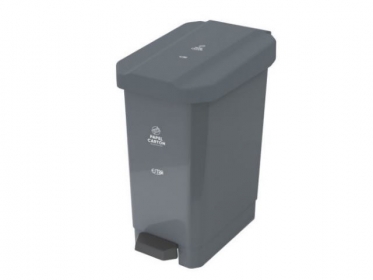 Caneca de Pedal Bins 22 Litros Gris 4-1040719