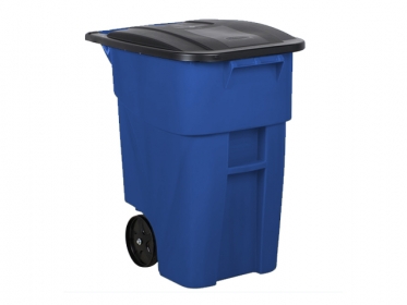 Contenedor de Basura Brute con Ruedas 189 litros Azul Rubbermaid FG9W2700BLUE