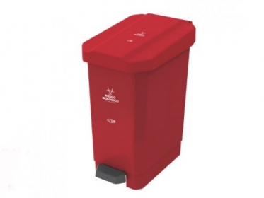 Caneca de Pedal Bins 22 Litros Roja 4-1040721