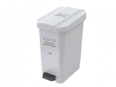 Caneca de Pedal Bins 22 Litros Blanca 4-1042660