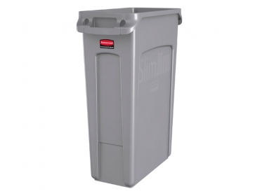 Contenedor Slim Jim 87 litros Gris Rubbermaid FG354060GRAY