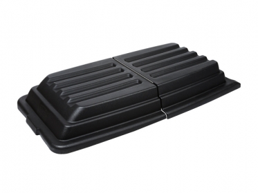 Tapa para Practiwagon Volcador 800 litros Rubbermaid FG9T2300BLA Negro