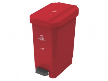 Caneca de Pedal Bins 44 Litros Roja Estra 4-1040578