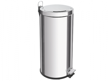 Papelera de Pedal Acero Inoxidable 30 lts Tramontina