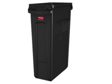 Contenedor Slim Jim 87 litros Negro Rubbermaid FG354060BLA