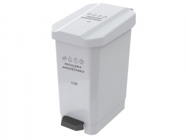 Caneca de Pedal Bins 44 Litros Blanco 4-1042603