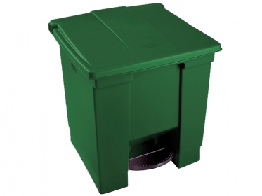 Papelera de Pedal 30 litros Verde Rubbermaid 1829413 