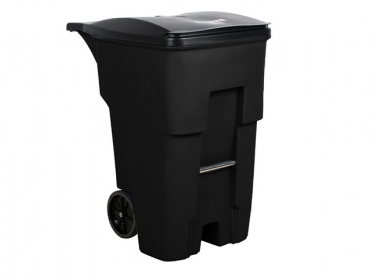 Contenedor Brute con Ruedas 360 litros Negro Rubbermaid 2159109 