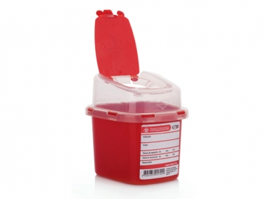 Recipiente Residuos Cortopunzantes 0.5 L Estra 4-1028348