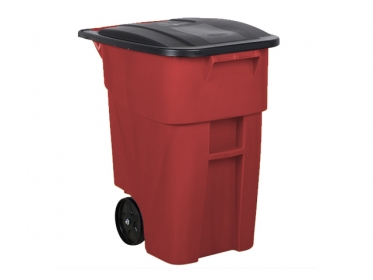 Contenedores de Basura con Ruedas 189 litros Rojo Brute Rubbermaid 1934089