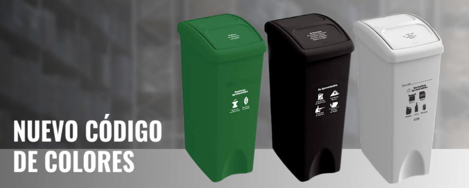 Nuevos colores del reciclaje. Aprende a distinguirlos